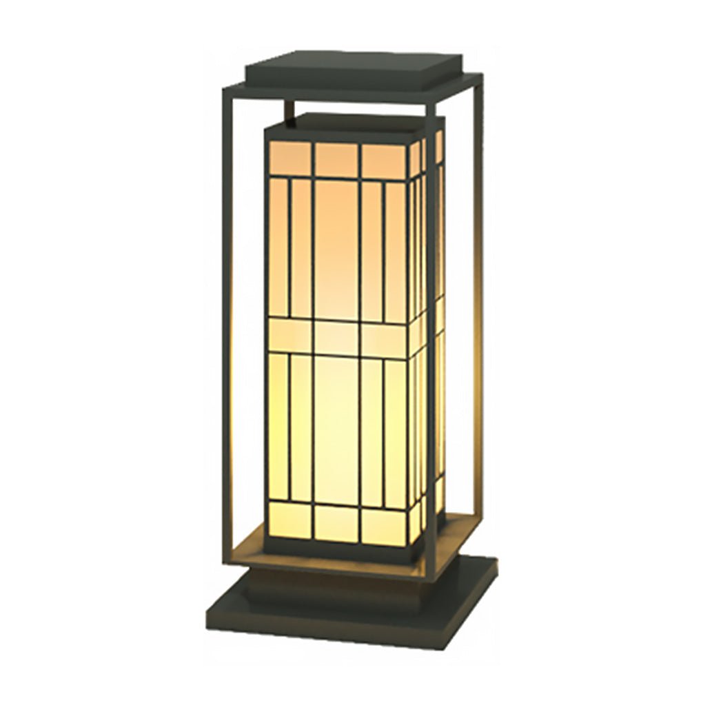 [Open-Box]Asian Inspired Solar Path Lights Elegant Retro LED Decor for Outdoor Spaces