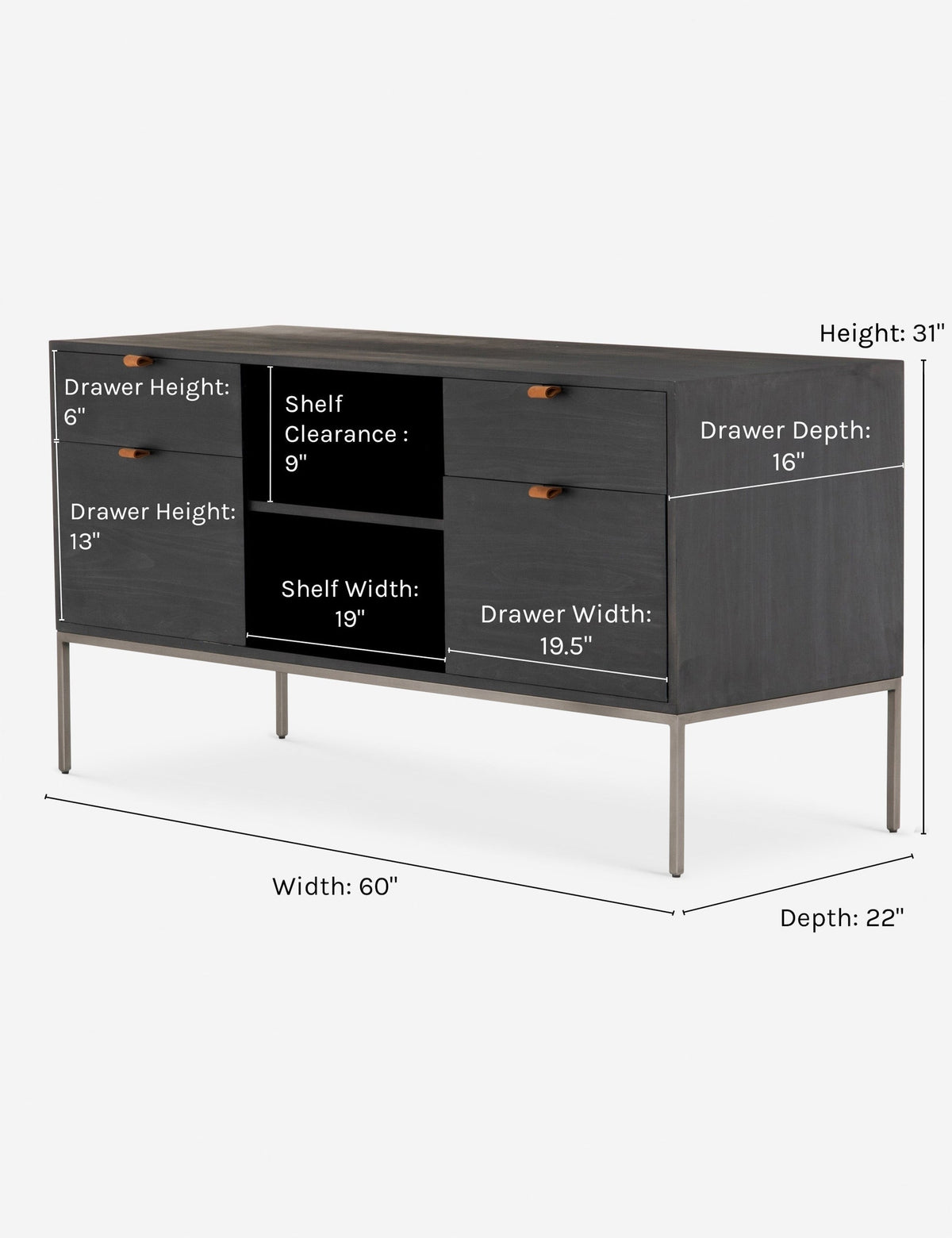 Rosamonde Filing Sideboard