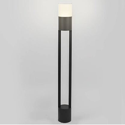 [Open-Box] Round Minimalist Outdoor Post Lights Waterproof LED Pole Light Outdoor Lights