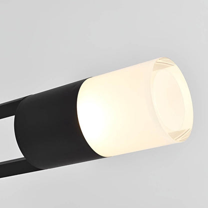 [Open-Box] Round Minimalist Outdoor Post Lights Waterproof LED Pole Light Outdoor Lights