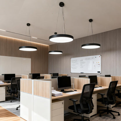 [Open-Box]Round Pendant Lights Minimalist Metal Ceiling Light