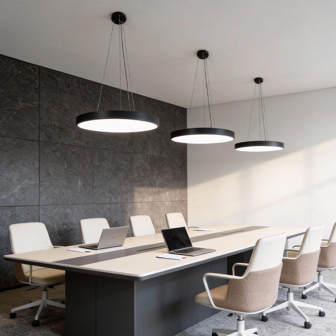 [Open-Box]Round Pendant Lights Minimalist Metal Ceiling Light