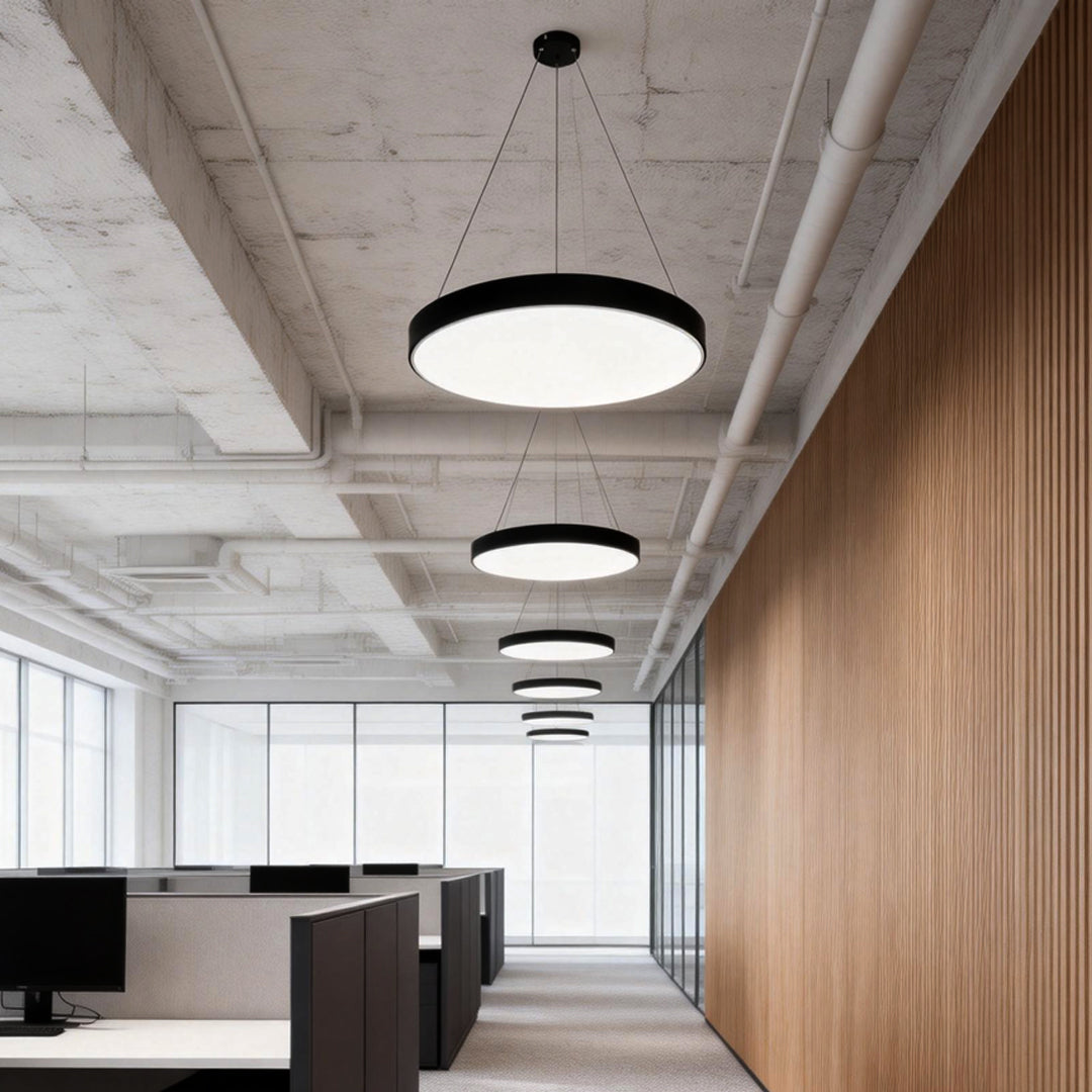 [Open-Box]Round Pendant Lights Minimalist Metal Ceiling Light
