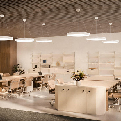 [Open-Box]Round Pendant Lights Minimalist Metal Ceiling Light