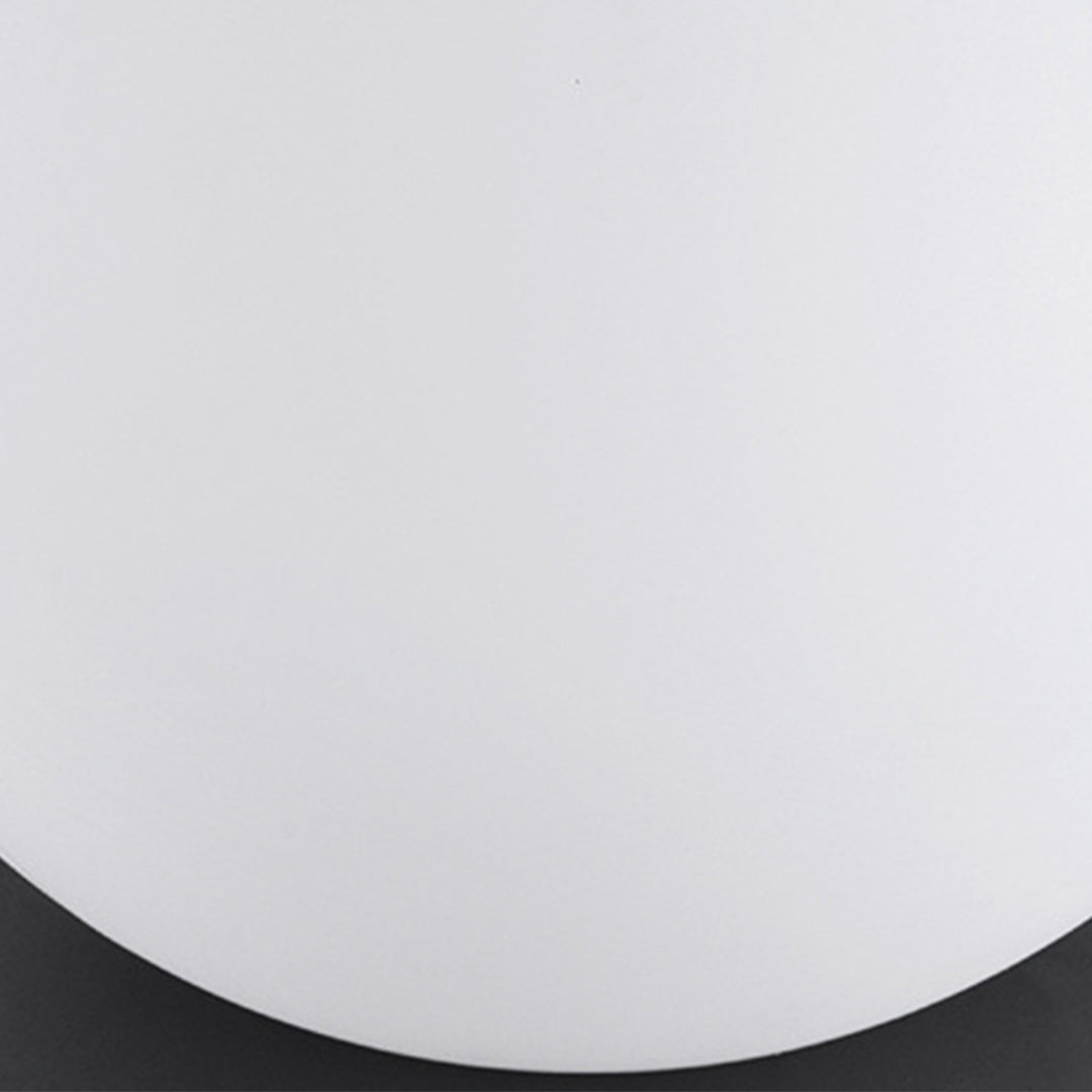 Waterproof Modern Outdoor Pillar Lights with PE Lampshade