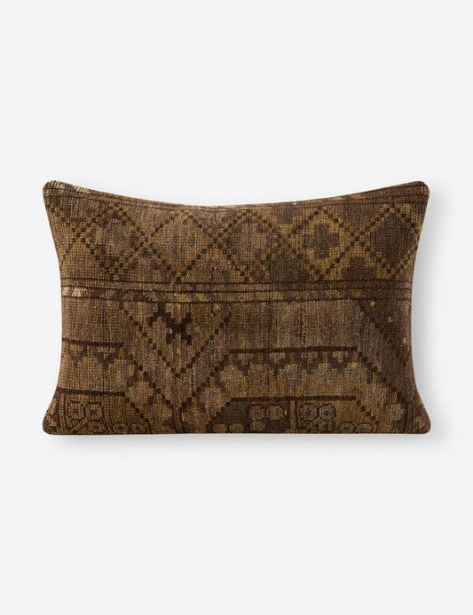 Vintage Lumbar Pillow No. 311, 16" x 24"