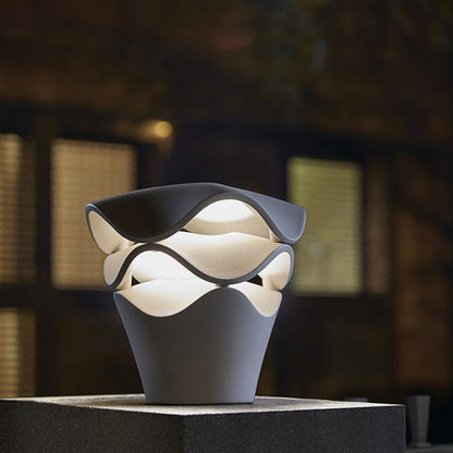 Wave Design Path Light Modern Waterproof Outdoor Landscape Light