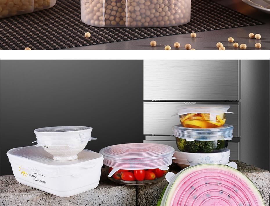 Silicone Stretch Lids