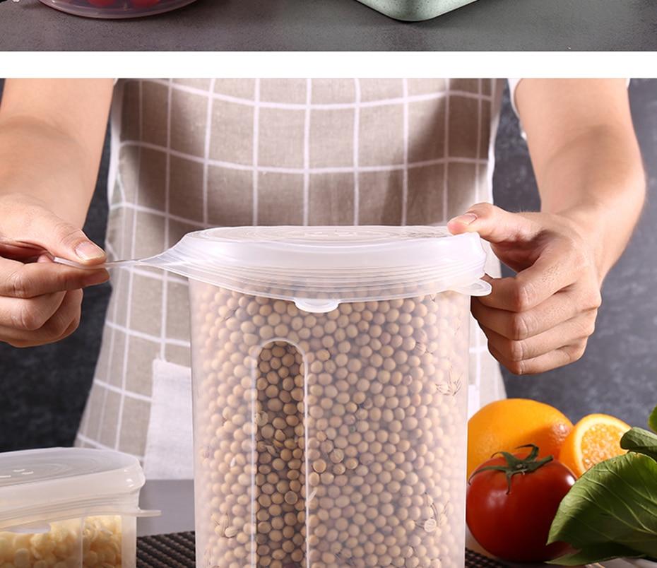 Silicone Stretch Lids