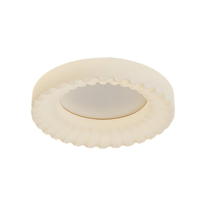 [Open-Box]Simple Round Acrylic Three Step Dimming LED Modern Ceiling Light Fixture