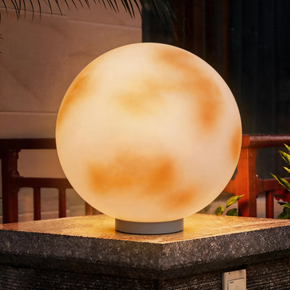 [Open-Box]Moon-Shaped Stone Pillar Light Outdoor Decorative Light