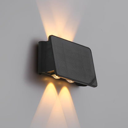 Wall Sconce up and down Light Waterproof LED Solar Lamp