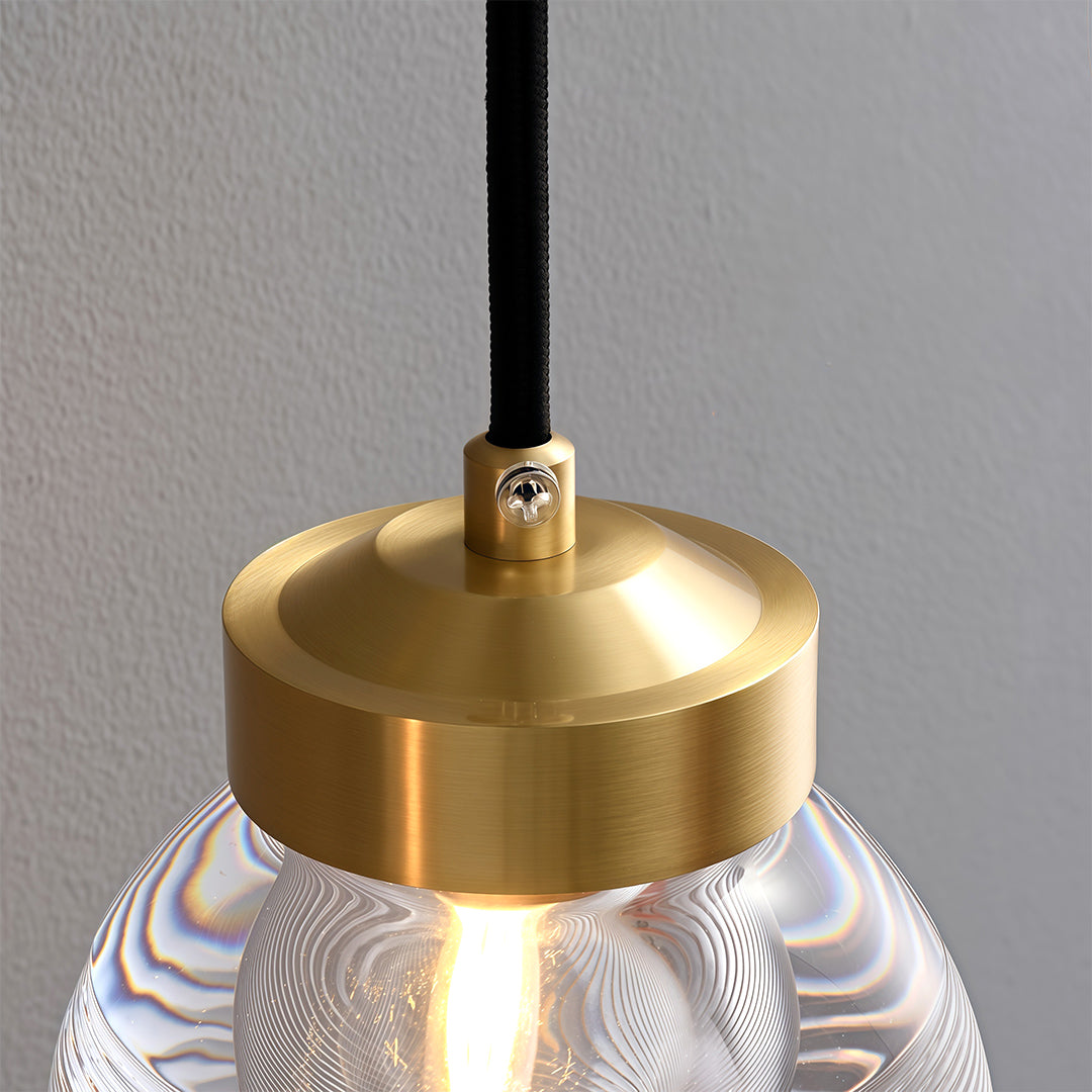 Wall Mounted Hanging Light Modern Minimalist Glass Lamp