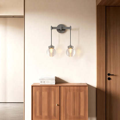Wall Mounted Hanging Light Modern Minimalist Glass Lamp