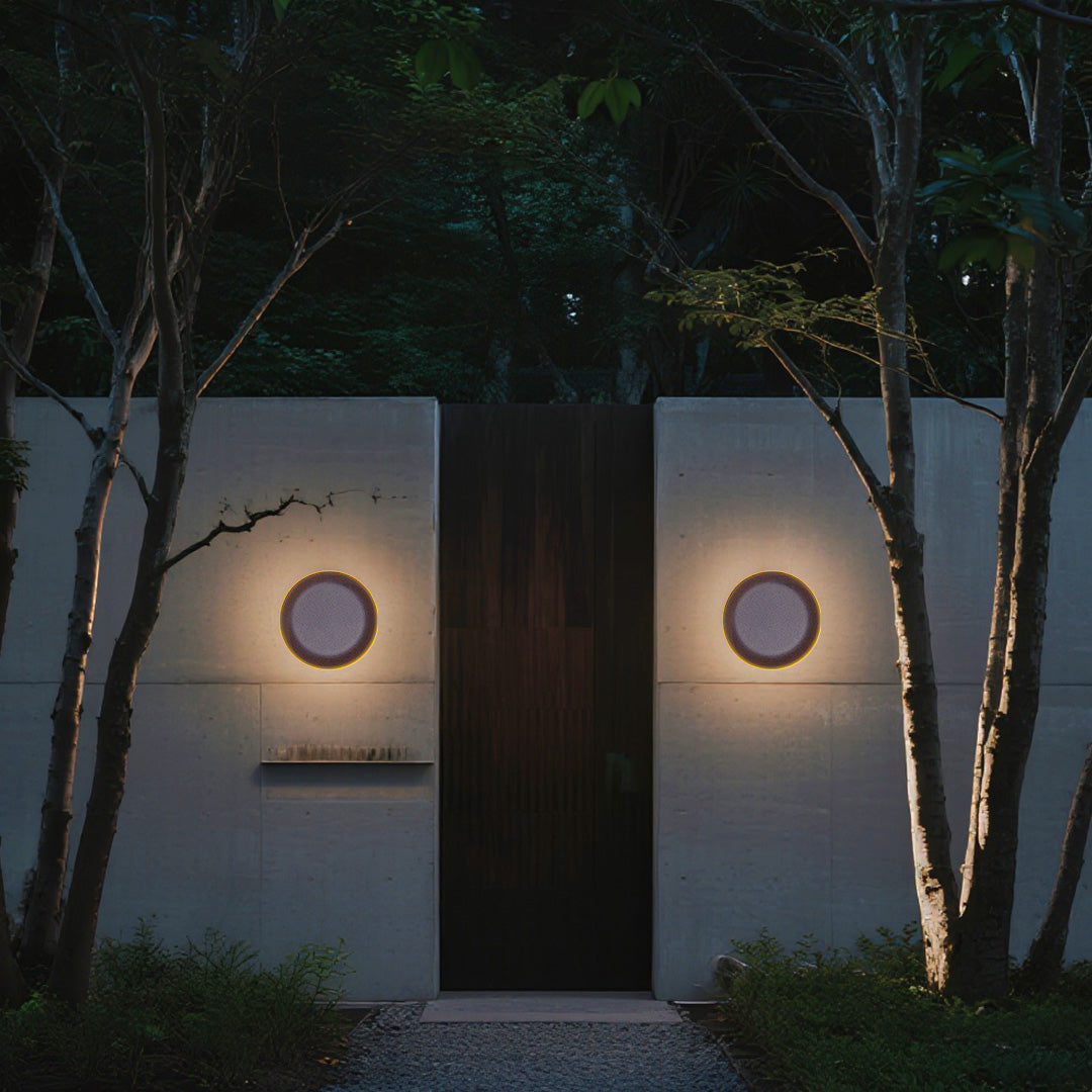 Waterproof Outdoor Wall Light Die-cast Aluminum Minimalist Geometric style