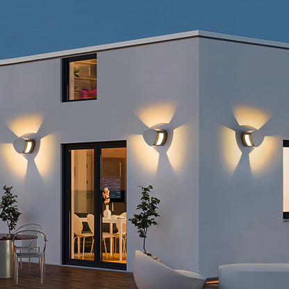 Wall Light Outdoor Tri-Directional Illuminating LED Light