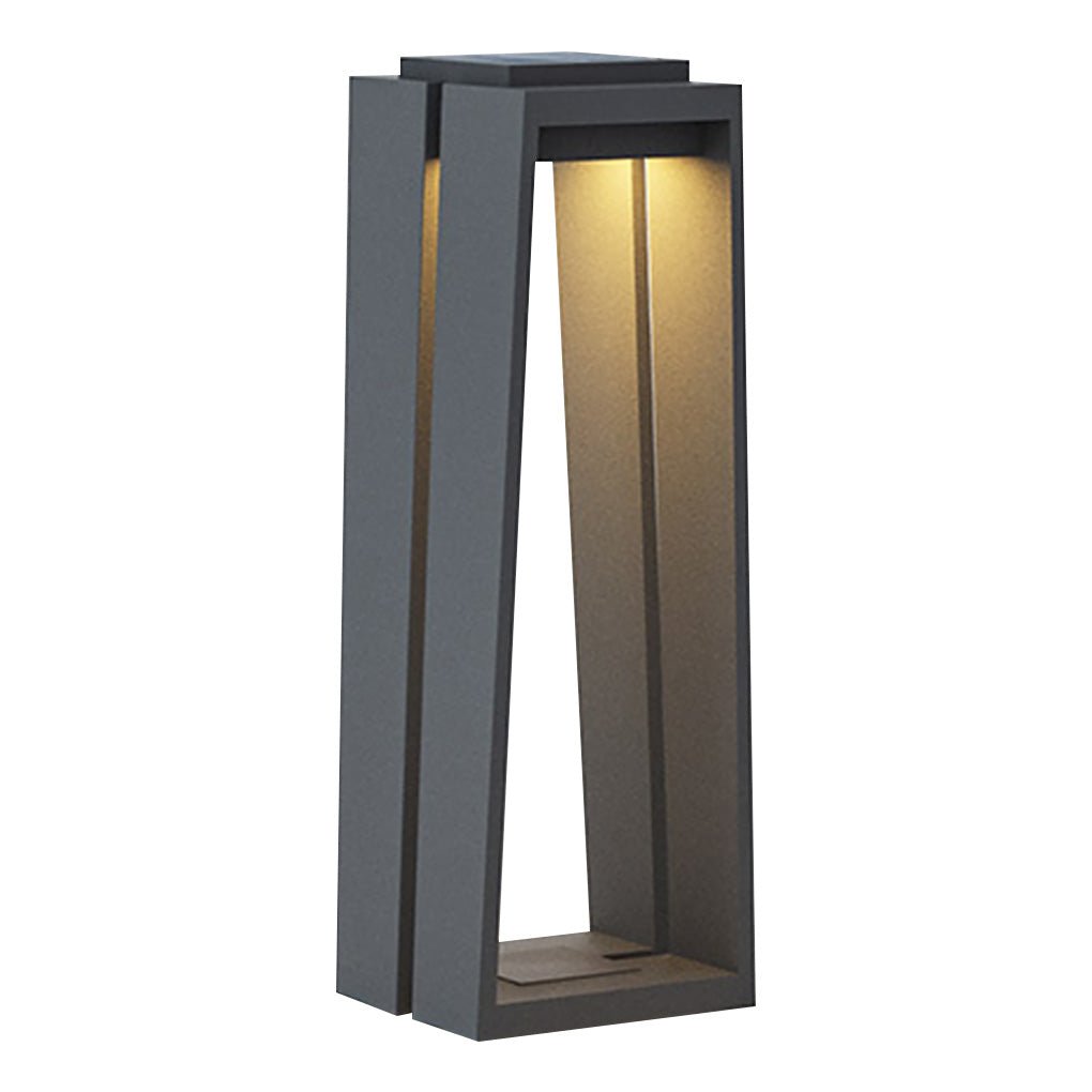 Waterproof Solar Deck Lights Minimalist Trapezoid LED Light