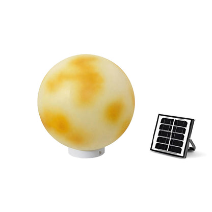 [Open-Box]Moon-Shaped Stone Pillar Light Outdoor Decorative Light