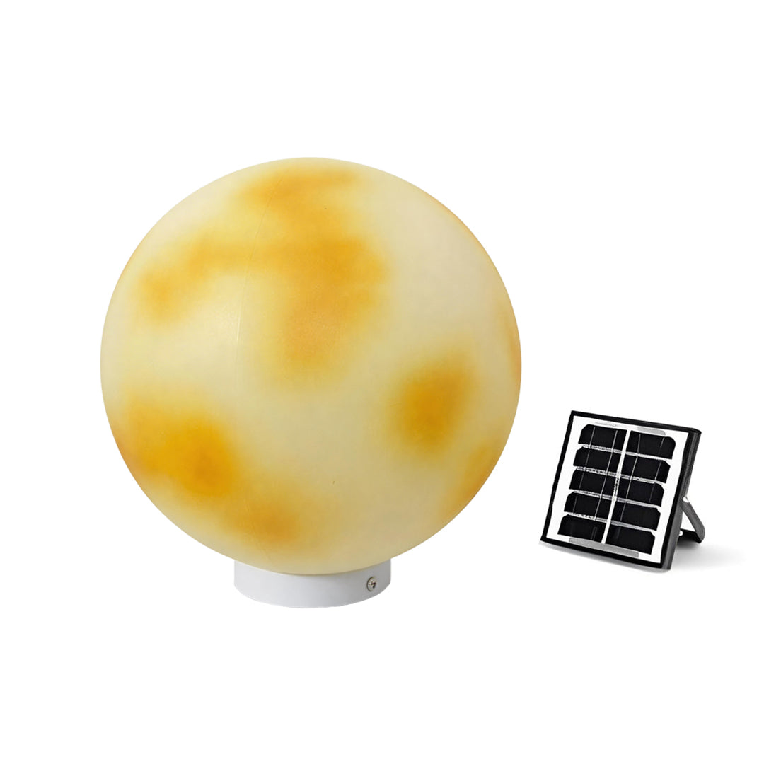 [Open-Box]Moon-Shaped Stone Pillar Light Outdoor Decorative Light