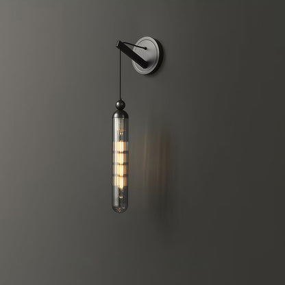 Wall Mount Pendant Light Modern Minimalist Brass Lamp