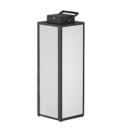 [Open-Box] Square Lantern Portable Rechargeable LED Waterproof Solar Lawn Lights