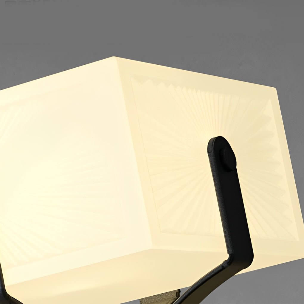 [Open-Box]Square IP65 Waterproof LED Creative Modern Solar Fence Post Lights