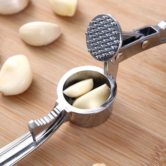 Stainless Steel Garlic Press
