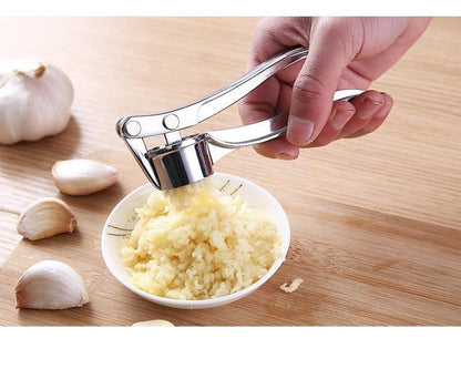 Stainless Steel Garlic Press
