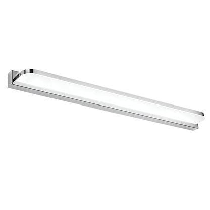[Open-Box] LED Bathroom Vanity Light with Wall-Mounted Panel and Polished Iron Trim