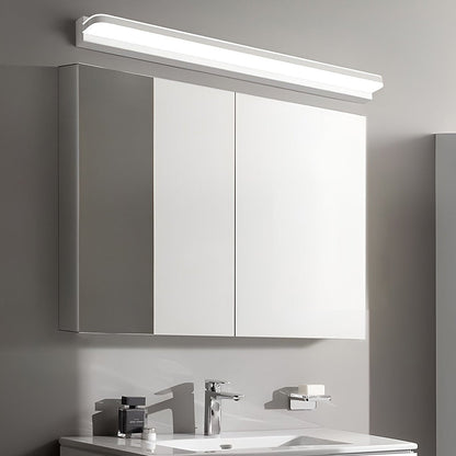 [Open-Box] LED Bathroom Vanity Light with Wall-Mounted Panel and Polished Iron Trim