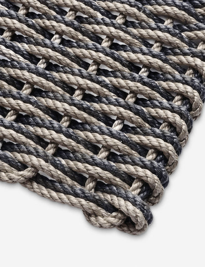 Two Tone Doormat by The Rope Co.