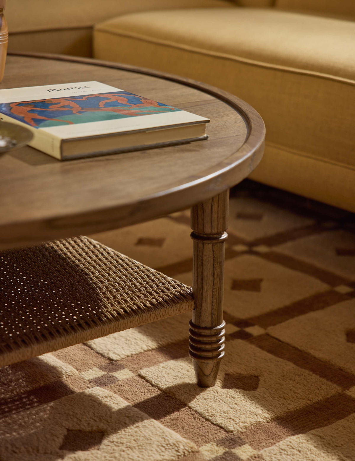 Bowland Round Coffee Table by Ginny Macdonald