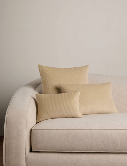 Striped Velvet Pillow by Sarah Sherman Samuel