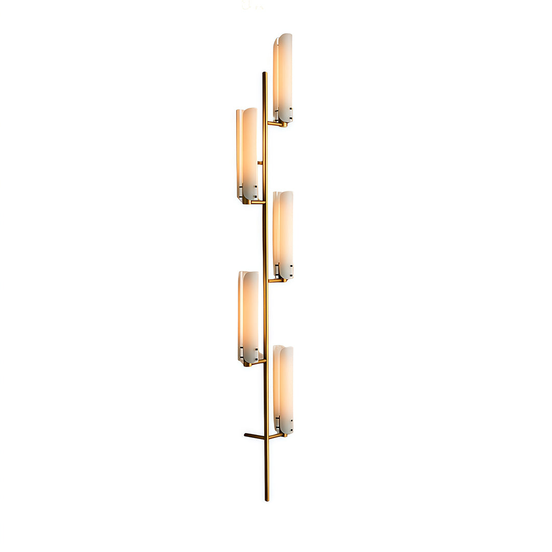 Wall Lights with Glass Shades Luxury Modern Art Deco Sconce