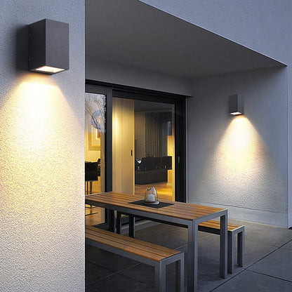 [Open-Box] Two Light Effect Optional Waterproof LED Wall Light for Outdoor Villa Courtyard