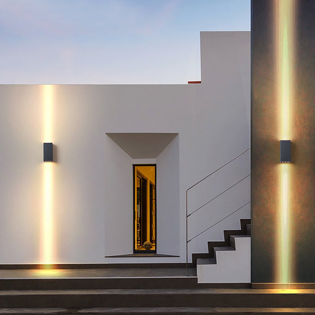 [Open-Box] Two Light Effect Optional Waterproof LED Wall Light for Outdoor Villa Courtyard