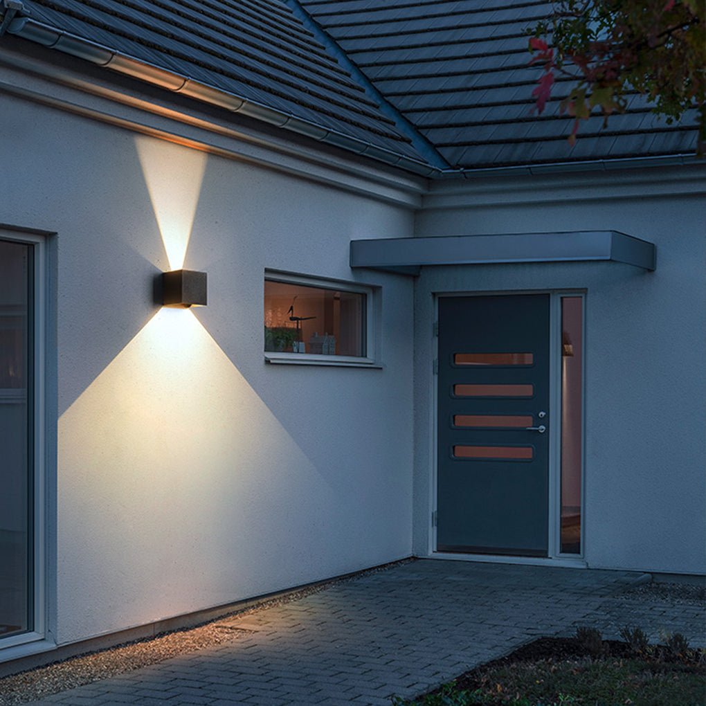 [Open-Box]Outdoor up down Wall Light Waterproof Adjustable Beam Angle Light