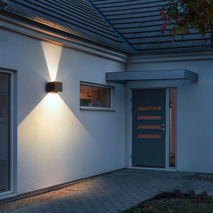 [Open-Box]Outdoor up down Wall Light Waterproof Adjustable Beam Angle Light