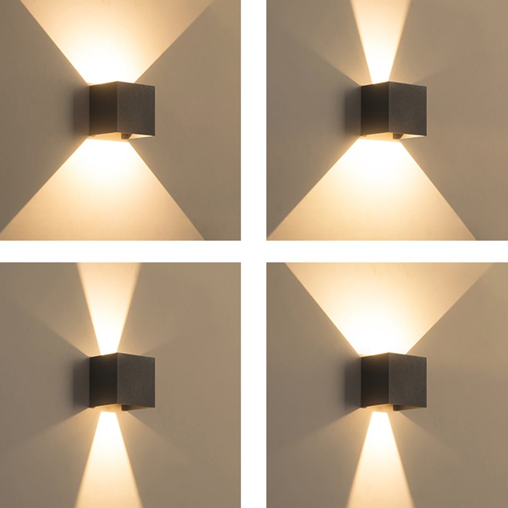 [Open-Box]Outdoor up down Wall Light Waterproof Adjustable Beam Angle Light