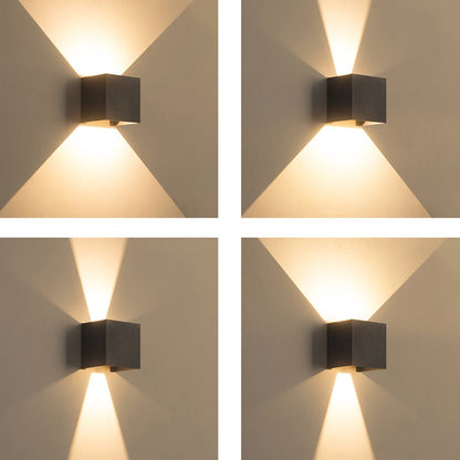 [Open-Box]Outdoor up down Wall Light Waterproof Adjustable Beam Angle Light