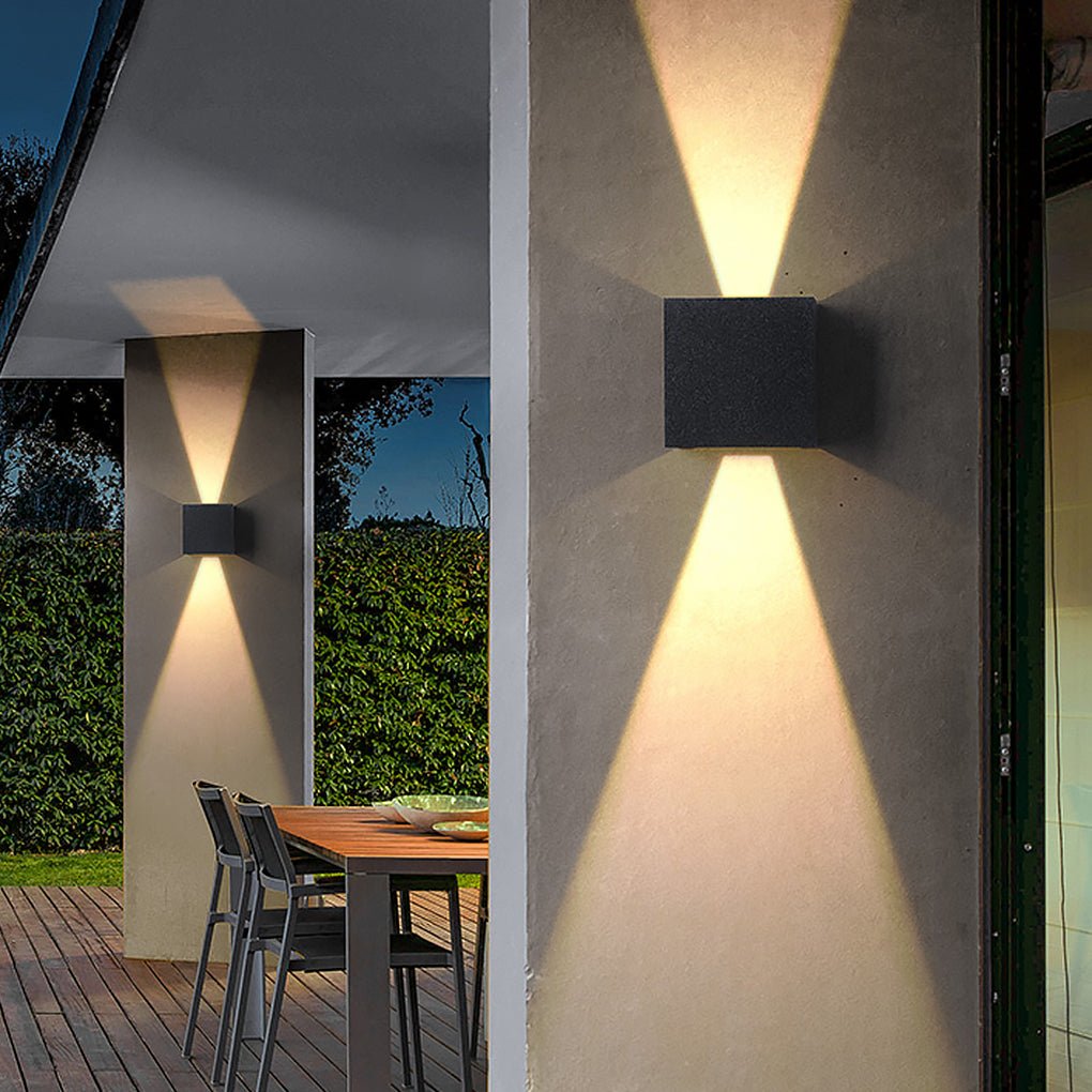 [Open-Box]Outdoor up down Wall Light Waterproof Adjustable Beam Angle Light