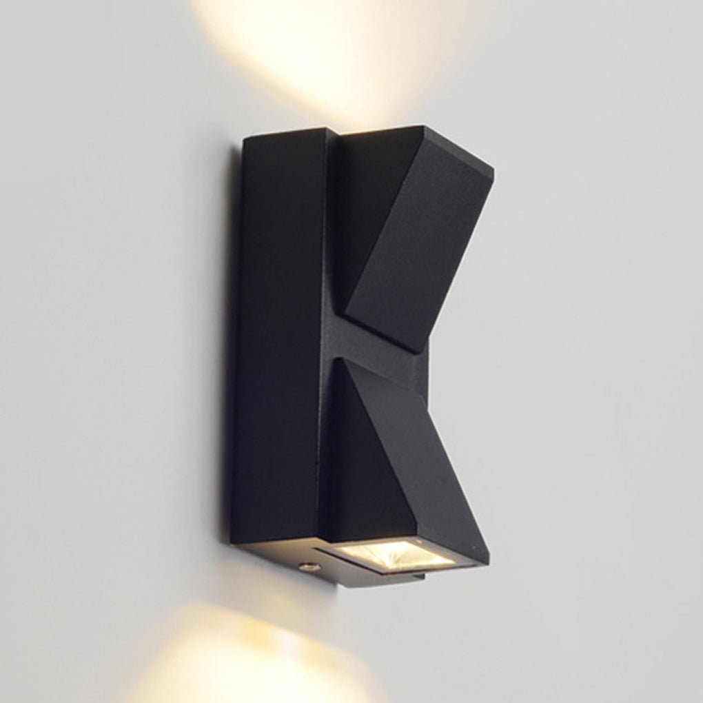 Waterproof Outdoor Porch Lights Dual-Spot K-Shaped LED Light