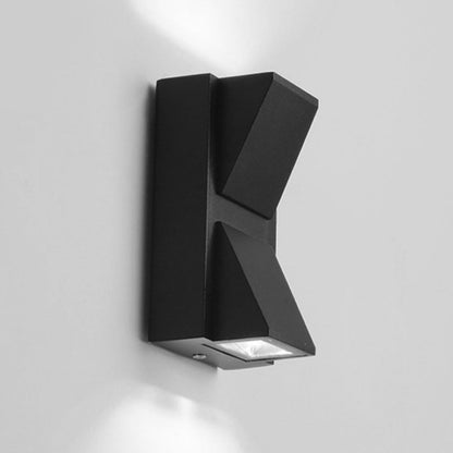 Waterproof Outdoor Porch Lights Dual-Spot K-Shaped LED Light