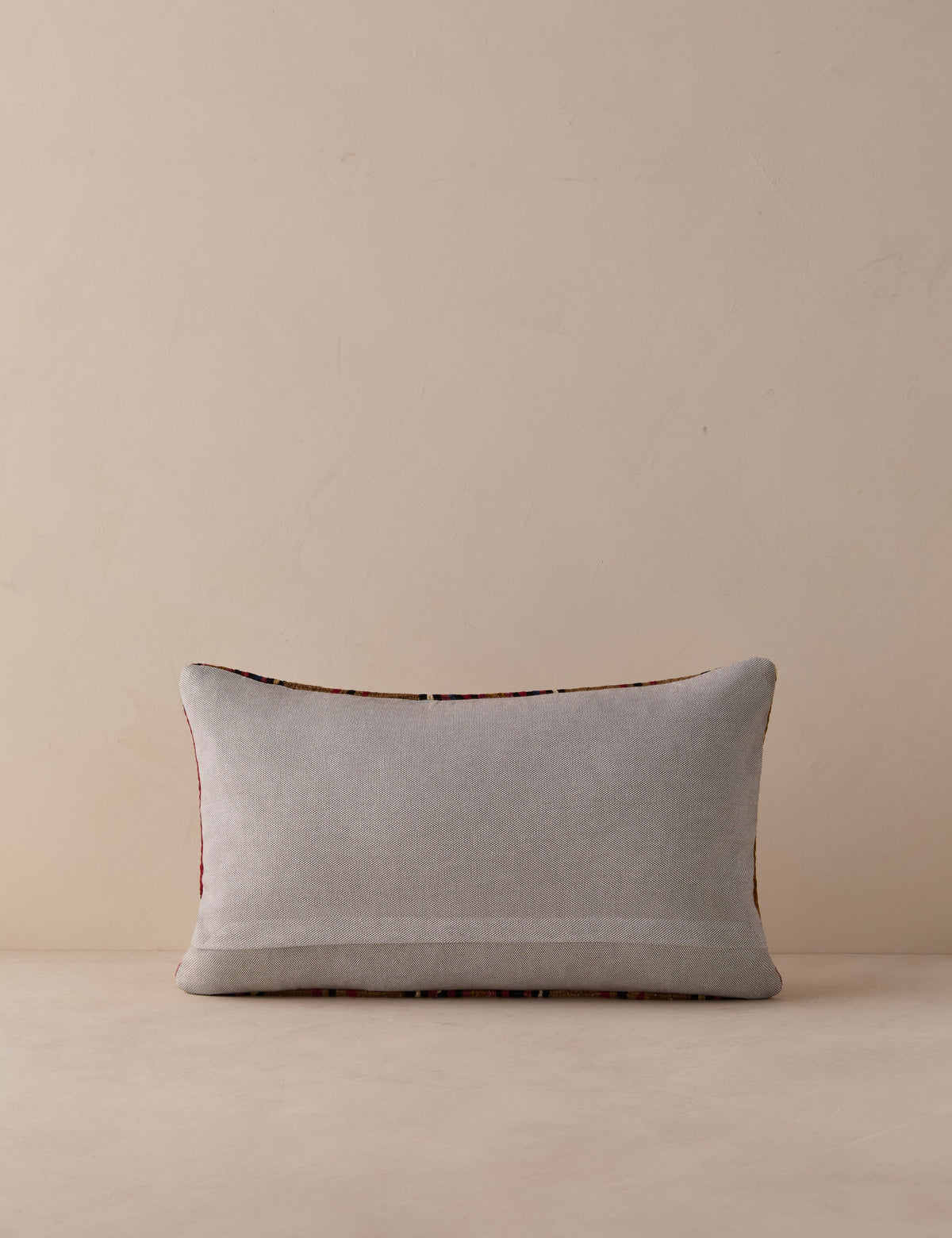 Vintage Lumbar Pillow No. 352, 12" x 20"