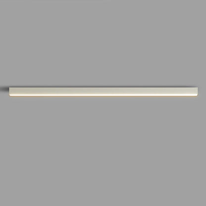 [Open-Box]White Minimalist Strip Stepless Dimming LED Modern Ceiling Light with Remote Control