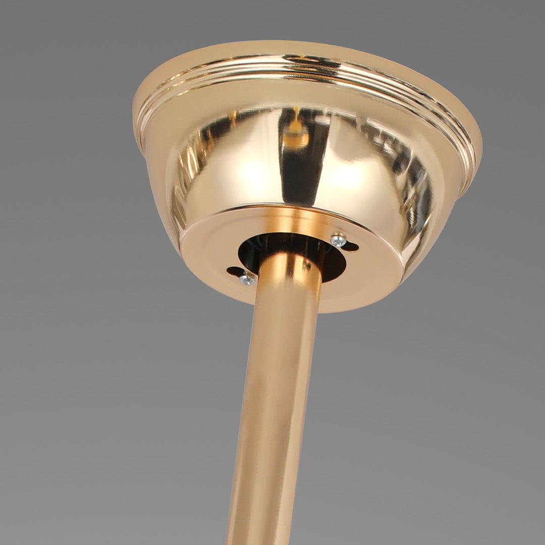 [Open-Box]Ceiling Fans with Crystal Lights Luxury Gold Iron with Crystal Pendant