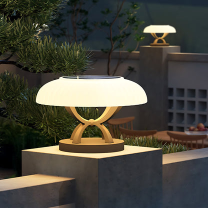 Waterproof Arc Column Pillar Light Modern Style