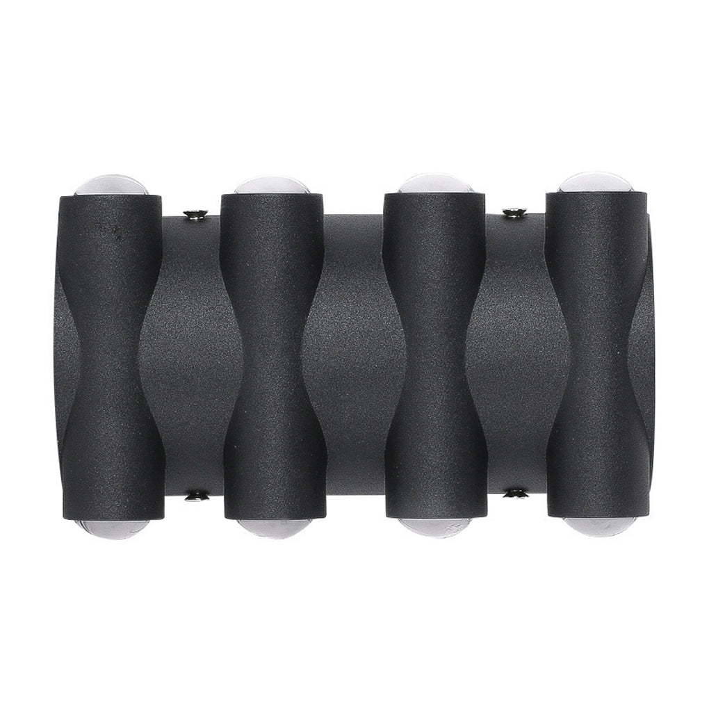 [Open-Box] Up and Down Light LED Waterproof Black Modern Wall Washer Light Wall Lamp