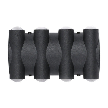[Open-Box] Up and Down Light LED Waterproof Black Modern Wall Washer Light Wall Lamp