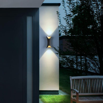 [Open-Box]Up Down Lighting Wall Lights Modern Curved LED Waterproof Light